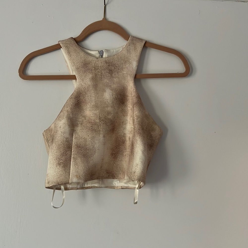 Ronny Kobo cropped tank